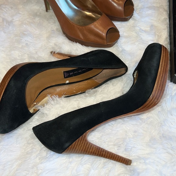 Steven by Steve Madden Lemore brown suede heel option 3 pairs - Picture 11 of 13